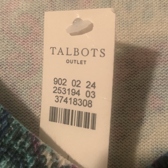 NWT Ladies Talbot Paisley Sweater - Picture 4 of 5